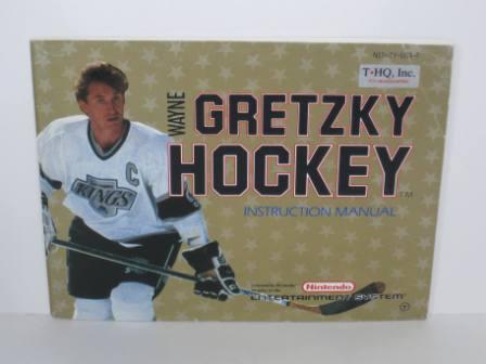 Wayne Gretzky Hockey (no helmet) - NES Manual